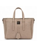 FRNC Δερμάτινη Τσάντα Taupe 3753