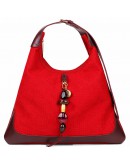 FRNC Τσάντα Κόκκινη-Καφέ 5556