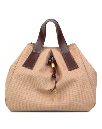 FRNC Τσάντα Μπεζ  5561