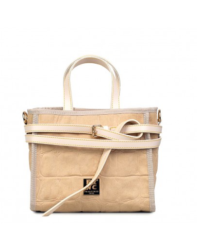 FRNC Τσάντα Εκρού 6100