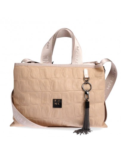 FRNC Τσάντα Εκρού 6136