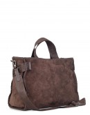 FRNC Δερμάτινη Τσάντα Καφέ 3703