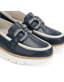 Dorking Δερμάτινα Loafers Μπλε 9298