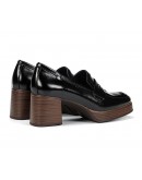 Dorking Δερμάτινα Loafers Μαύρα 9334