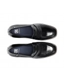 Dorking Δερμάτινα Loafers Μαύρα 9334