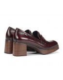 Dorking Δερμάτινα Loafers Μπορντό 9334