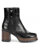 Dorking Δερμάτινα Μποτάκια Μαύρα 9413