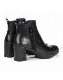 Dorking Δερμάτινα Μποτάκια Μαύρα 9423