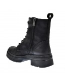 Dorking Δερμάτινα Αρβυλάκια Μαύρα 9389