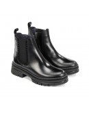 Dorking Δερμάτινα Αρβυλάκια Μαύρα 9391