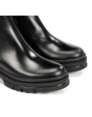 Dorking Δερμάτινα Αρβυλάκια Μαύρα 9391