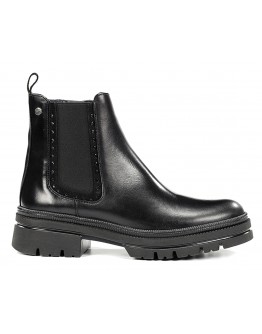 Dorking Δερμάτινα Αρβυλάκια Μαύρα 9391