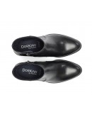Dorking Δερμάτινα Μποτάκια Μαύρα 9529