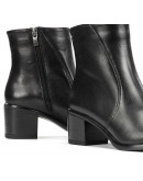 Dorking Δερμάτινα Μποτάκια Μαύρα 9529