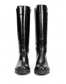 Dorking Δερμάτινες Μπότες Μαύρες 9395