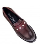 Dorking Δερμάτινα Loafers Μπορντό 9586