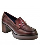Dorking Δερμάτινα Loafers Μπορντό 9586