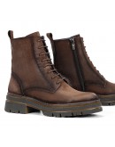 Dorking Δερμάτινα Αρβυλάκια Καφέ 9389