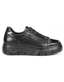 Fluchos Δερμάτινα Sneakers Μαύρα 2305