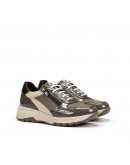 Fluchos Δερμάτινα Sneakers Taupe 2308