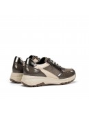 Fluchos Δερμάτινα Sneakers Taupe 2308