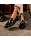 Dorking Δερμάτινα Loafers Μαύρα 9738