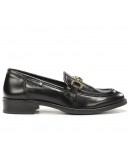Dorking Δερμάτινα Loafers Μαύρα 9738