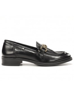 Dorking Δερμάτινα Loafers Μαύρα 9738