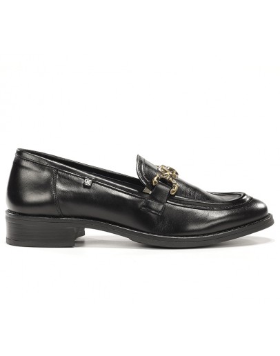 Dorking Δερμάτινα Loafers Μαύρα 9738