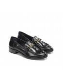 Dorking Δερμάτινα Loafers Μαύρα 9738