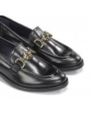 Dorking Δερμάτινα Loafers Μαύρα 9738