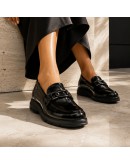 Fluchos Δερμάτινα Loafers Μαύρα 1794