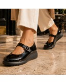 Fluchos Δερμάτινα Loafers Μαύρα 2247