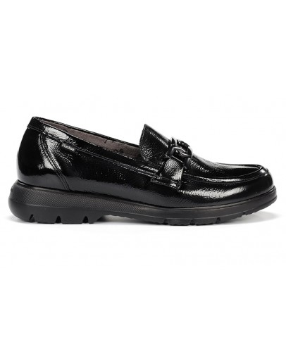 Fluchos Δερμάτινα Loafers Μαύρα 1794