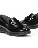 Fluchos Δερμάτινα Loafers Μαύρα 1794