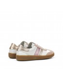 Dorking Δερμάτινα Sneakers Ροζ Gold 9476