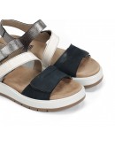 Fluchos Δερμάτινα Πέδιλα Navy Blue 2165