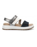 Fluchos Δερμάτινα Πέδιλα Navy Blue 2165