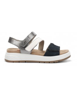 Fluchos Δερμάτινα Πέδιλα Navy Blue 2165