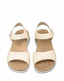 Fluchos Δερμάτινα Πέδιλα Εκρού 1475