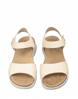 Fluchos Δερμάτινα Πέδιλα Εκρού 1475