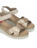 Fluchos Δερμάτινα Πέδιλα Platino 2139