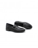 Dorking Δερμάτινα Loafers Μαύρα 8710