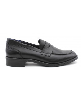 Dorking Δερμάτινα Loafers Μαύρα 8710