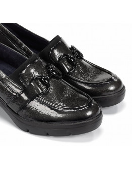 Fluchos Δερμάτινα Loafers Μαύρα 2111