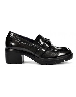 Fluchos Δερμάτινα Loafers Μαύρα 2111