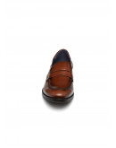 Dorking Δερμάτινα Loafers Καφέ 8710