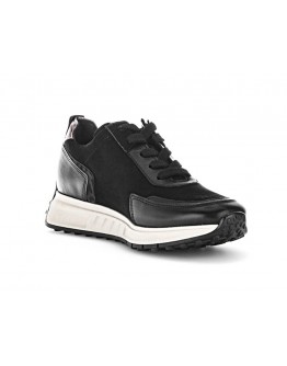 Gabor Sneakers Δερμάτινα Μαύρα 3642801