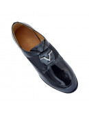 V 1969 Δερμάτινα Loafers Μαύρα 480