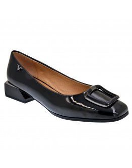 V 1969 Δερμάτινες Γόβες Λουστρίνι Μαύρες 1822